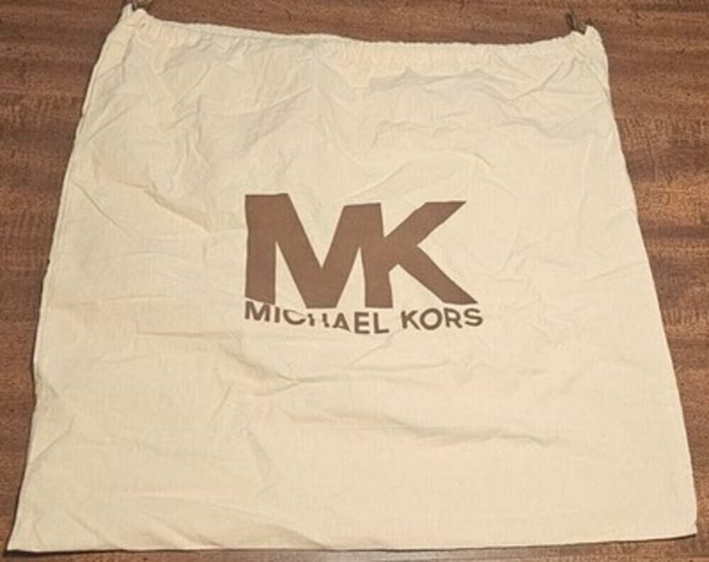 Michael Kors Purse Dust Bag Case Protector Storage Beige Bag 21"x21"